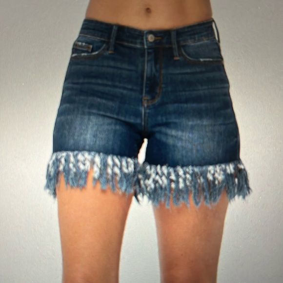 Judy Blue Rodeo Queen Rhinestone Denim Shorts (S-3X) main image 0